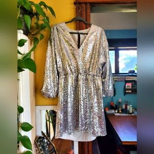 ⭐️ Anthropologie | Sparkle Dress | XL